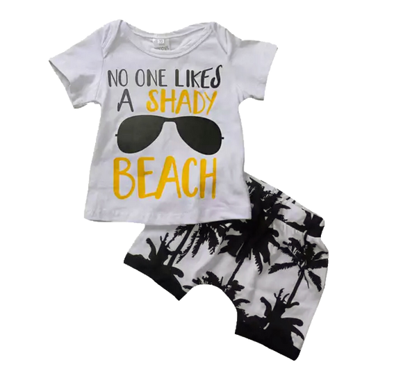 Shady Beach-Outfit Sets-[Calgary]-[Alberta]-[Canada]-[Affordable Children's Clothing]-Stinky Bunny