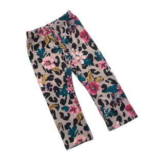 Floral & Leopard Pants-Pants-[Calgary]-[Alberta]-[Canada]-[Affordable Children's Clothing]-Stinky Bunny
