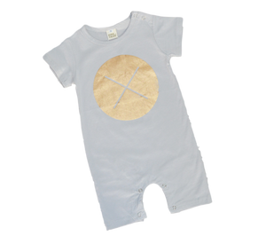 X Marks the Spot-Rompers-[Calgary]-[Alberta]-[Canada]-[Affordable Children's Clothing]-Stinky Bunny