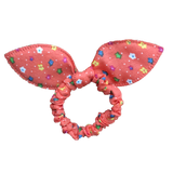 Handmade Bunny Ear Ruffles (multiple patterns)-Hair Clips-[Calgary]-[Alberta]-[Canada]-[Affordable Children's Clothing]-Stinky Bunny