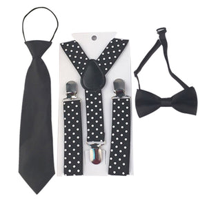 Party Time - Set of 3 - Black & White-Accessories for Boys-[Calgary]-[Alberta]-[Canada]-[Affordable Children's Clothing]-Stinky Bunny