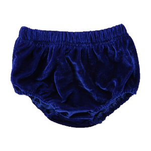 Velvet Bloomers - Royal Blue-Bloomers-[Calgary]-[Alberta]-[Canada]-[Affordable Children's Clothing]-Stinky Bunny
